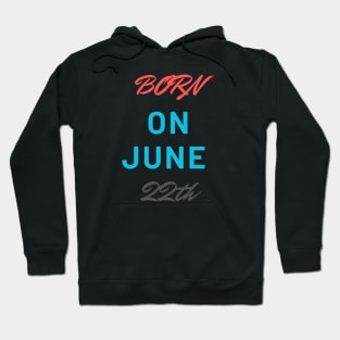 Born in june Hoodie